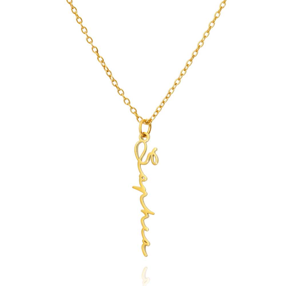 collier prénom personnalisé femme